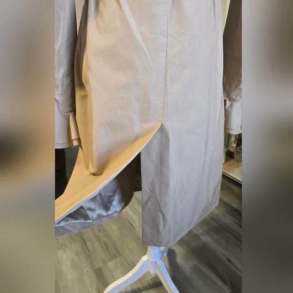 C&C California Light Tan Trench Coat - Picture 6 of 11